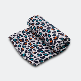 XL ORANGE LEOPARD MUSLIN - For 5+ Month Old Babies