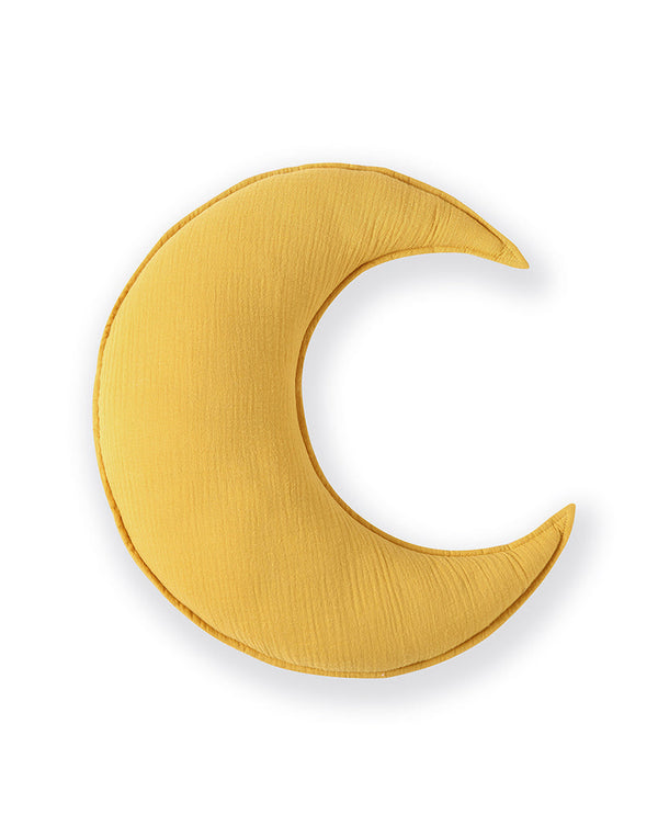 Moon Cushion- Mustard Yellow