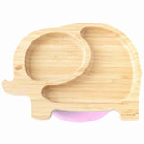 Bamboo Elephant Suction Plate