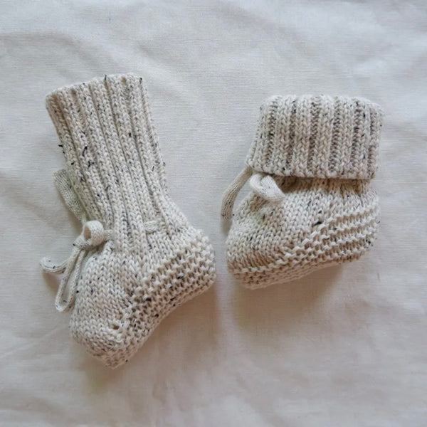 Knitted Baby Booties