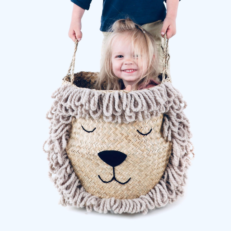 Natural Lion Basket - Extra Large