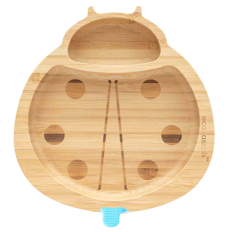 Bamboo Suction Plate - Ladybird