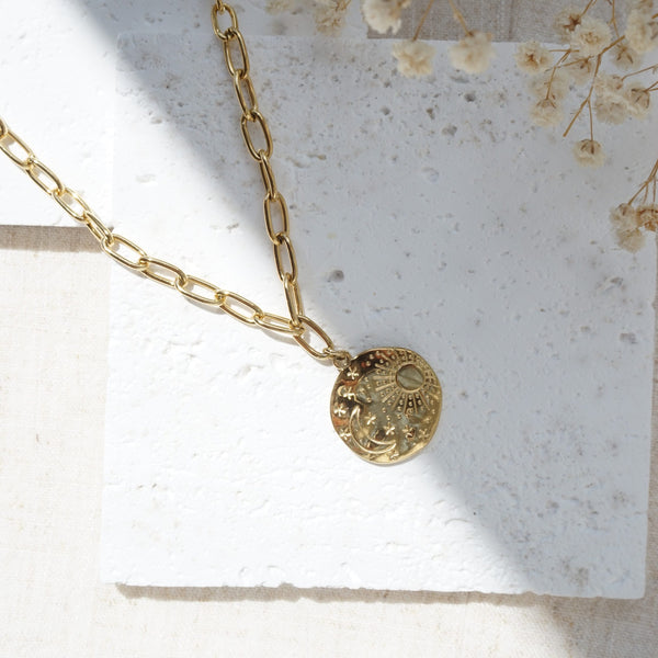 Gold Celestial Necklace