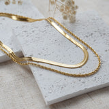 Gold Amara Layered Necklace