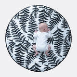 PLANT PRINT PLAYMAT- Reversible Newborn to 4 Months and 5+ Months