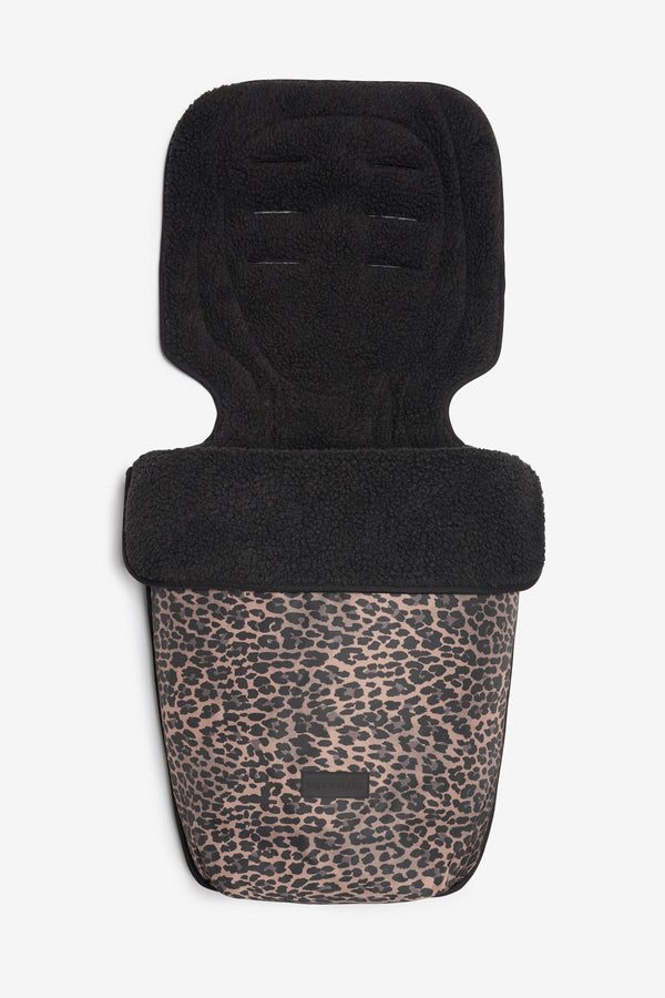 Universal Buggy Footmuff Brown Tonal Leopard