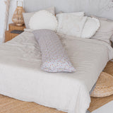 Full Body Pillow With Organic Cotton - Lumbar Pillow