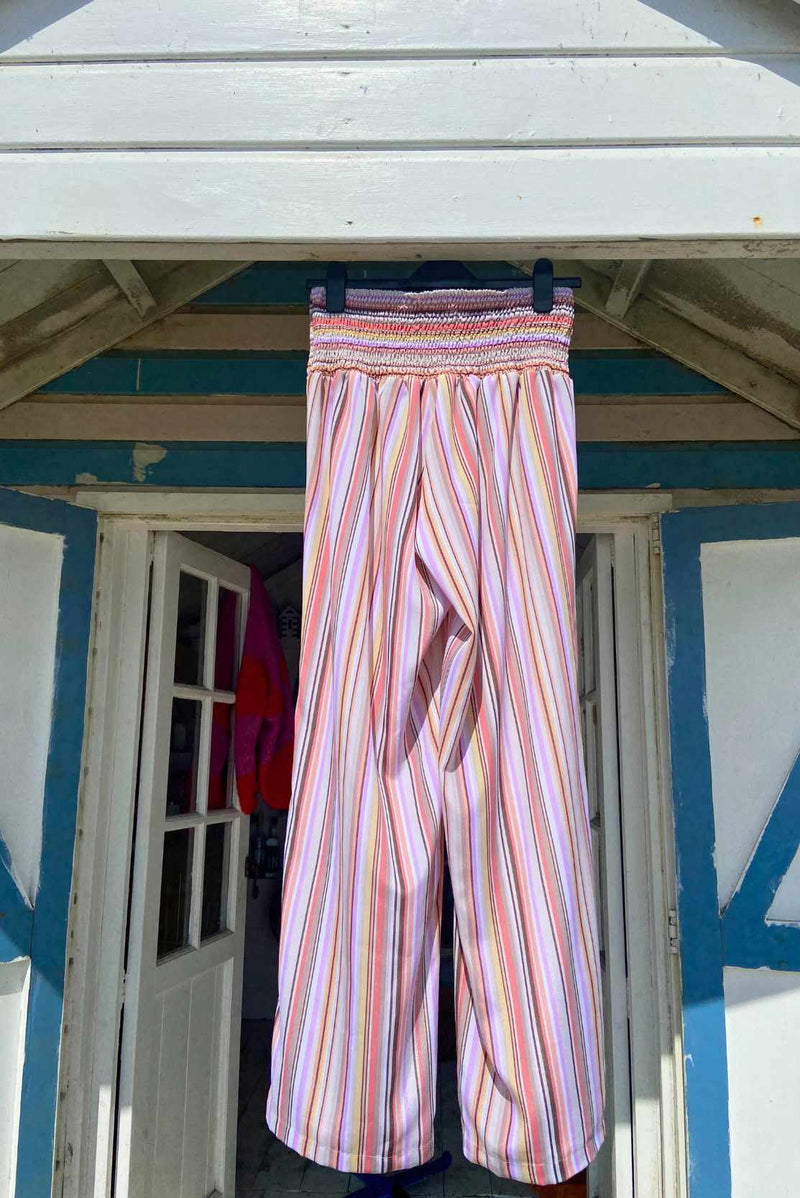 Candy Striped Elasticated Trousers