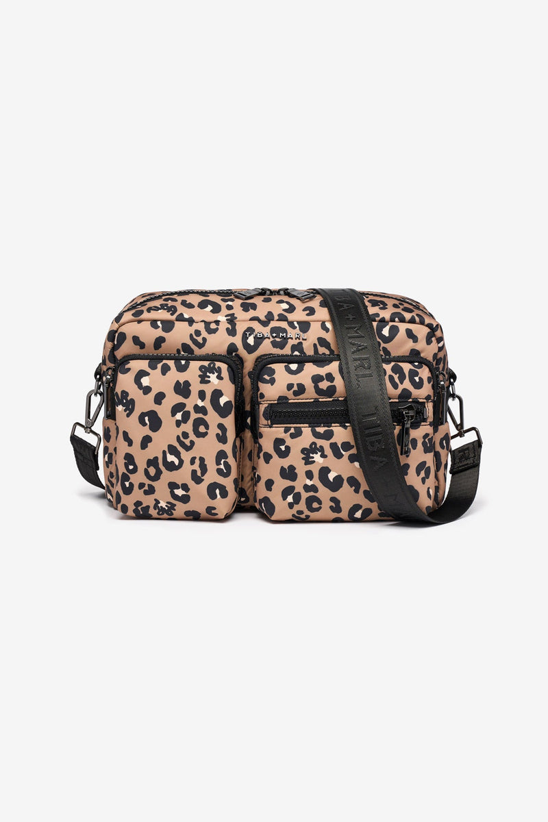 Axel Buggy Organiser / Changing Bag Neutral Leopard Print