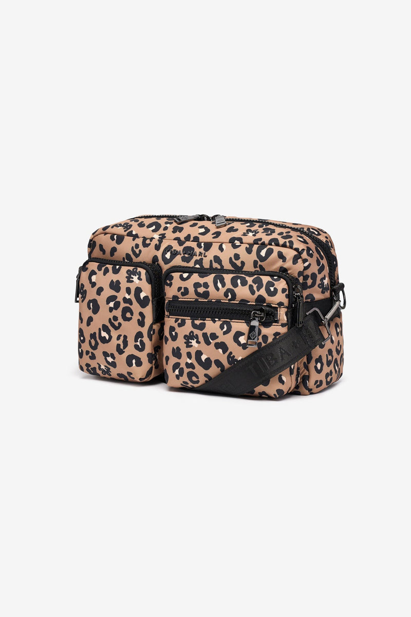 Axel Buggy Organiser / Changing Bag Neutral Leopard Print