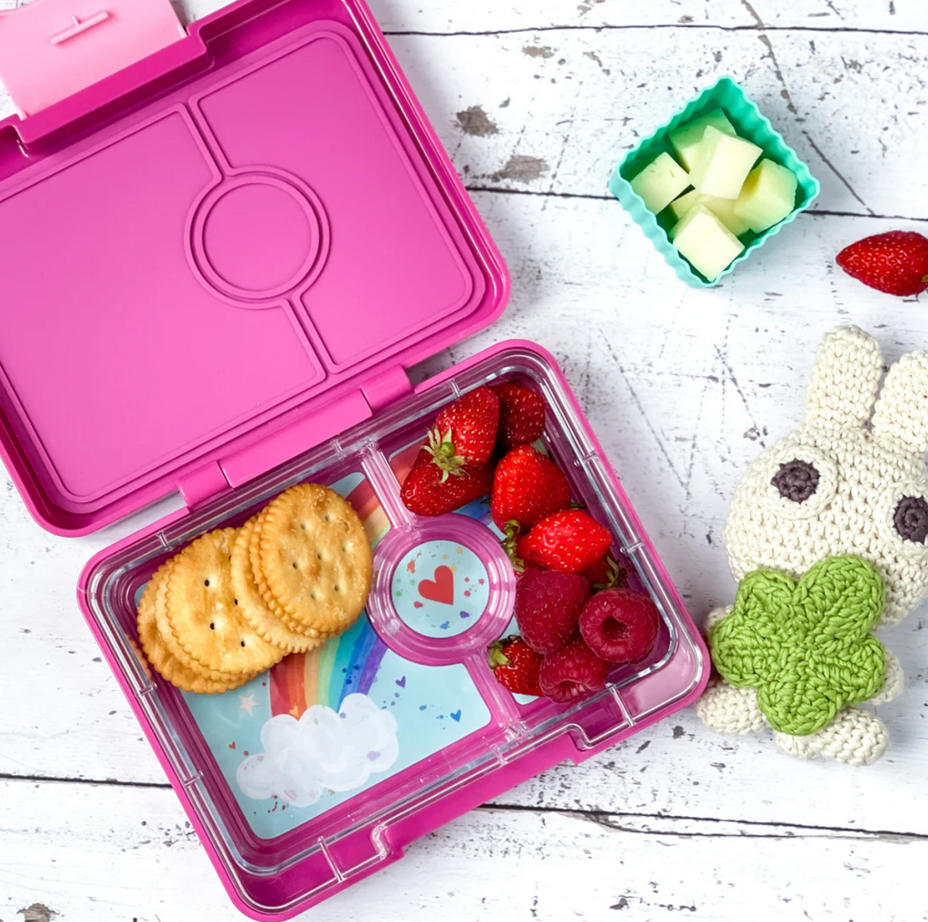 Yumbox Snack 3 Compartment Bento Lunch Box - Various Colours