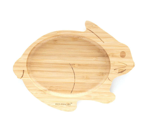 Bamboo Plate - Rabbit