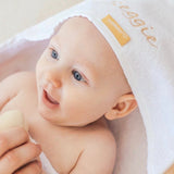 Cuddledry 'Hands-Free' Baby Towel Oatmeal