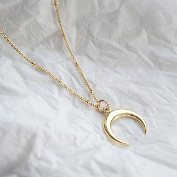 Gold Horn Necklace