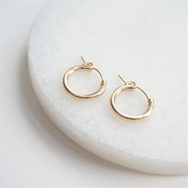 Gold Filled Hoop Earrings