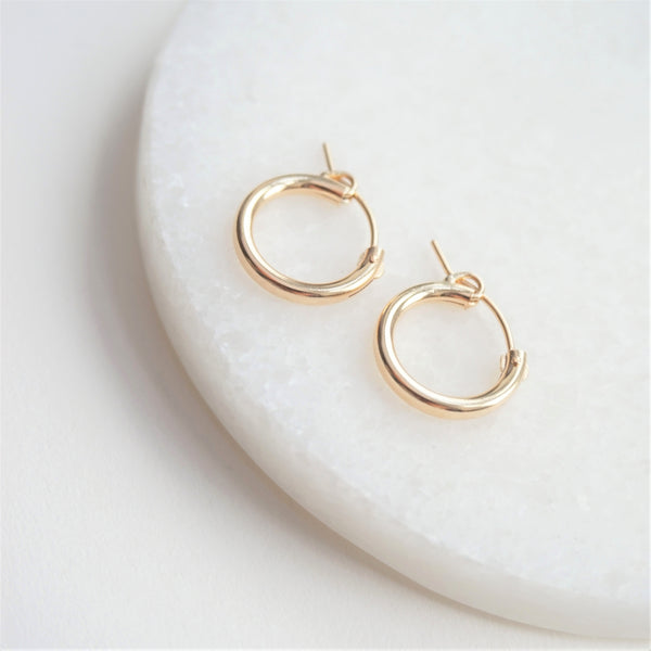 Gold Filled Hoop Earrings