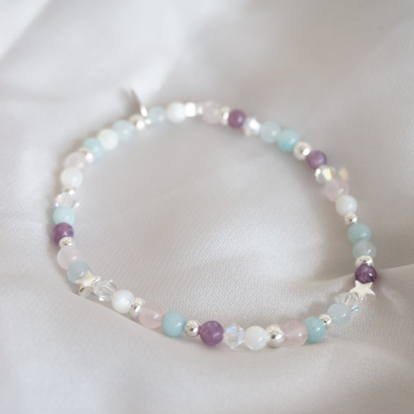 Sterling Silver and Gemstone Dream Bracelet