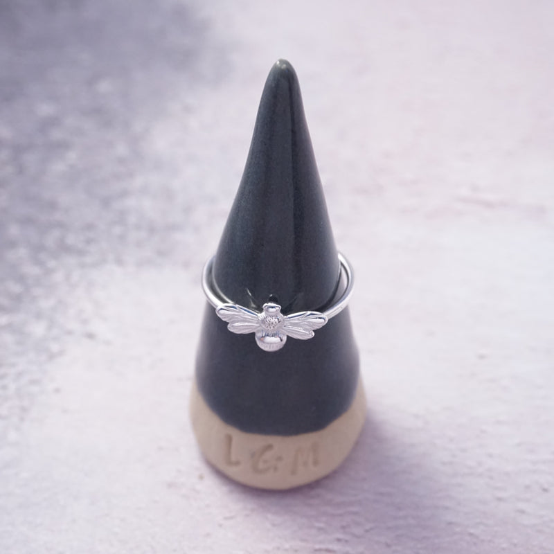 Sterling Silver Bumble Bee Ring