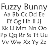 Personalised Ribbed Set - Fuzzy Bunny