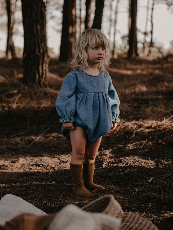 The Denim Romper