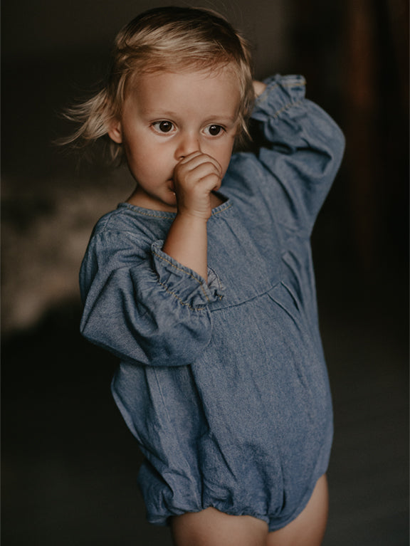 The Denim Romper